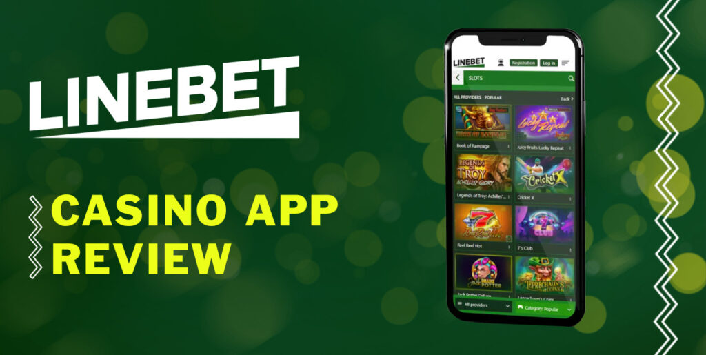 The catalog of Linebet casino app games in the mobile version of the site is the envy of competitors