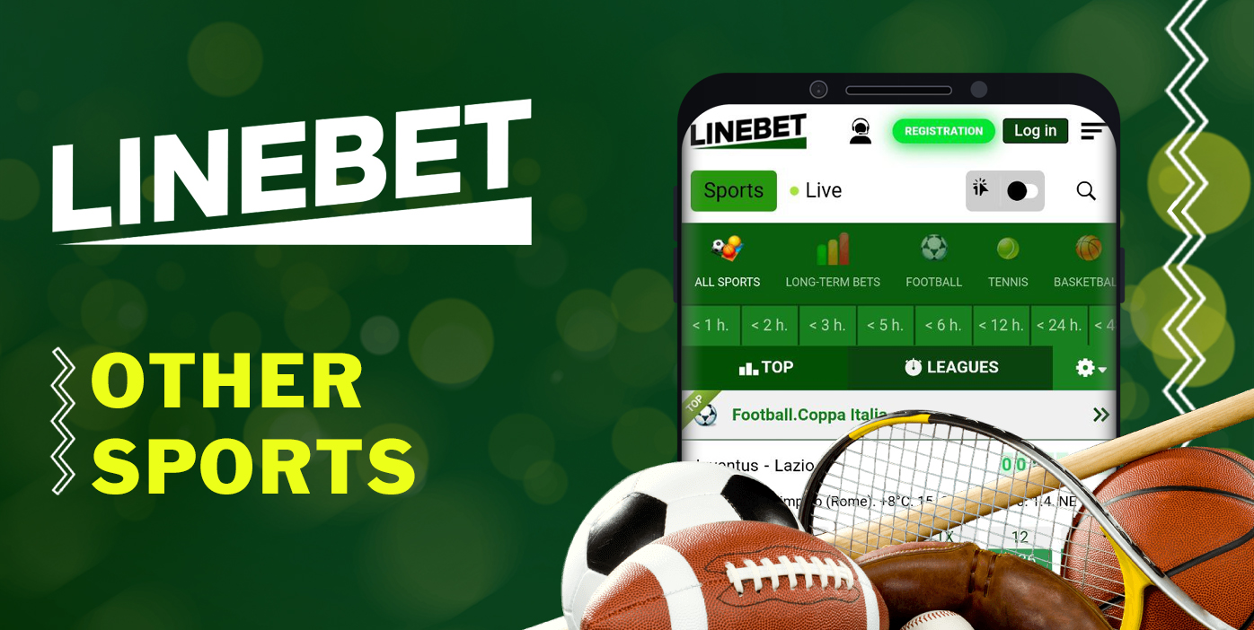 Sports except Basketball on which you can bet at LineBet