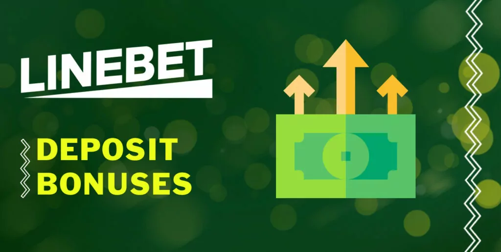 All avaliable deposit bonuses at Linebet