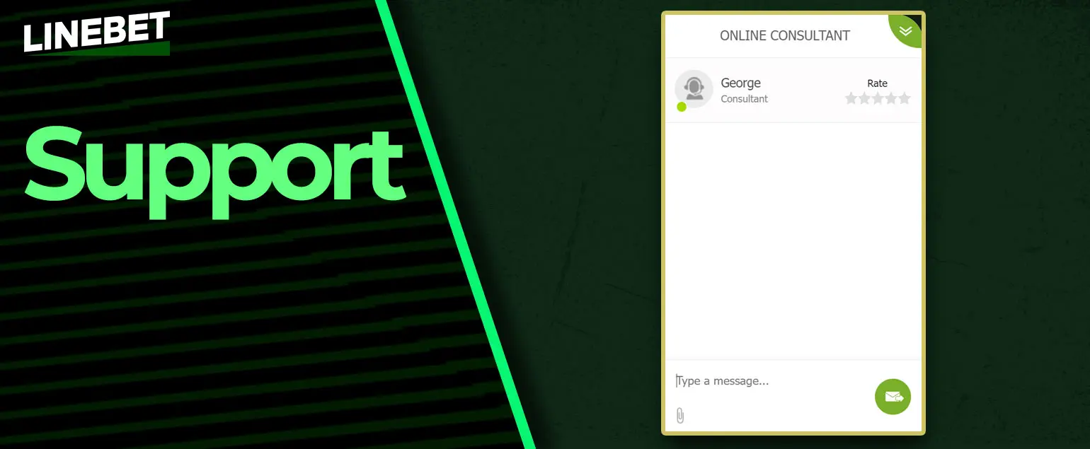 All ways you can you use to connect a support service. 