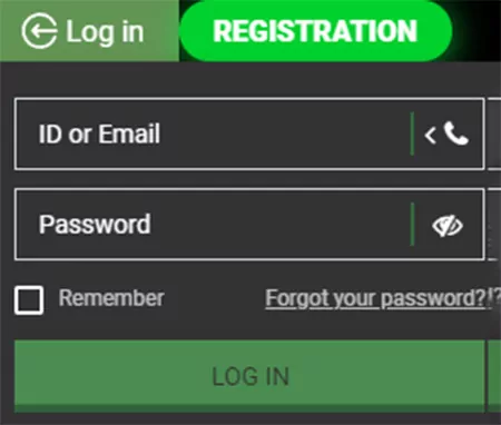 Linebet registration